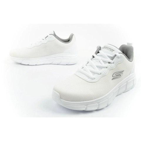 Skechers buty sportowe sneakersy męskie Bobs B Flex modne białe Skechers