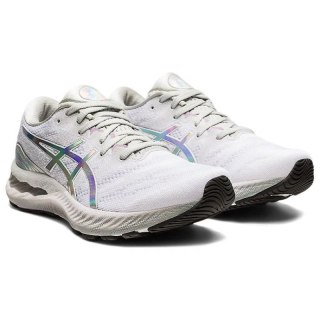 ASICS GEL-NIMBUS 23 PLATINUM GLACIER GREY/WHITE (1012B132-020) Asics