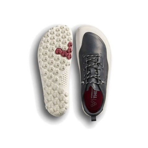 Buty męskie Vivobarefoot TRACKER LEATHER AT LOW MENS OBSIDIAN/WHITE (309534-04) Vivobarefoot