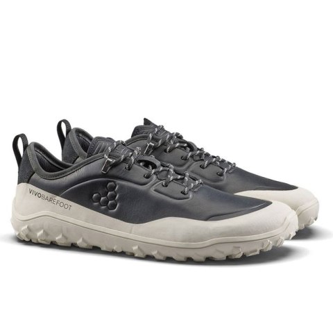 Buty męskie Vivobarefoot TRACKER LEATHER AT LOW MENS OBSIDIAN/WHITE (309534-04) Vivobarefoot