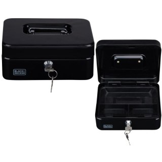 KASETKA METALOWA NA PIENIĄDZE DOKUMENTY 20x8,5x16 CM BLACK + DECKER WD
