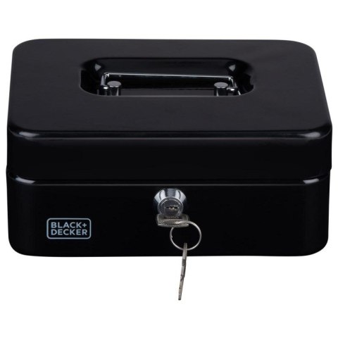 KASETKA METALOWA NA PIENIĄDZE DOKUMENTY 20x8,5x16 CM BLACK + DECKER WD