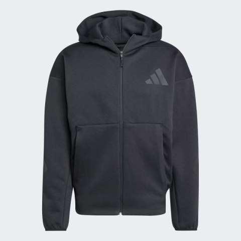 Bluza męska z kapturem New Adidas Z.N.E. Full-Zip Hooded Czarna - JE7538 Adidas