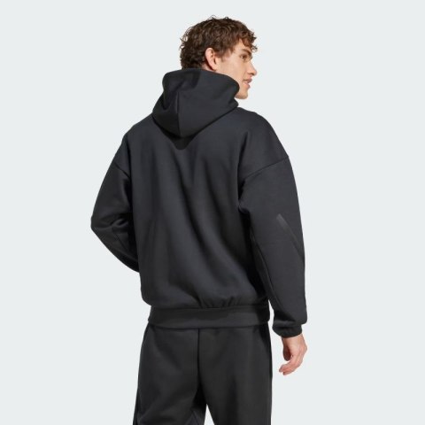Bluza męska z kapturem New Adidas Z.N.E. Full-Zip Hooded Czarna - JE7538 Adidas