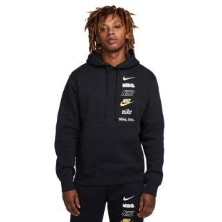 Nike bluza męska z kapturem Club BB PO Hoodie Mlogo DX0783-010 Nike