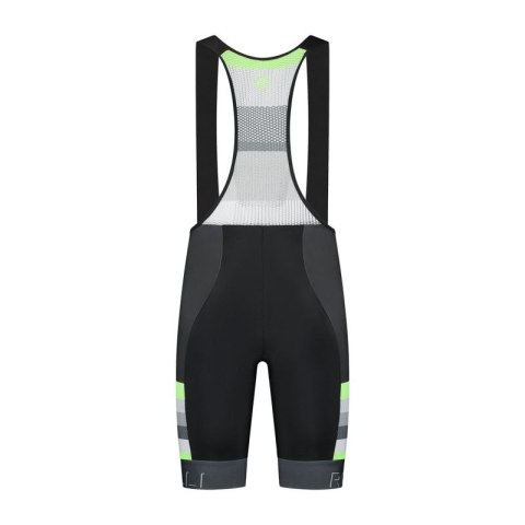 Rogelli spodenki men HERO II szaro-limon 3XL Rogelli