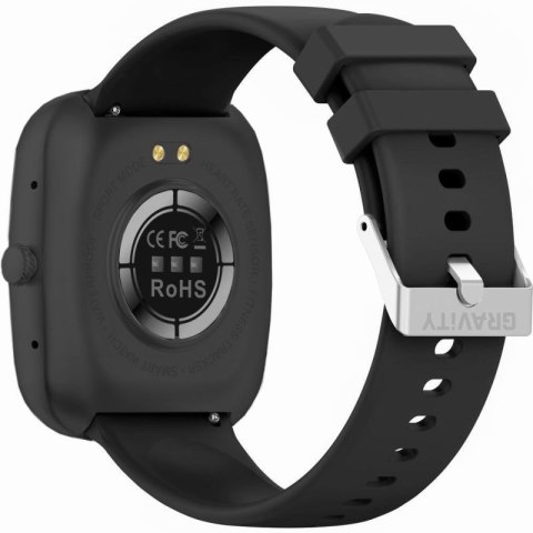 Smartwatch Gravity Czarny 2 Paski GT18-9 Gravity