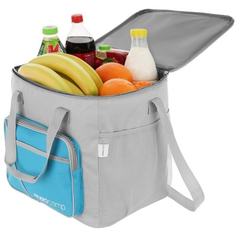 TORBA TERMICZNA 36x25x33CM BŁEKITNO SZARA 30L ENERO CAMP Enero Camp