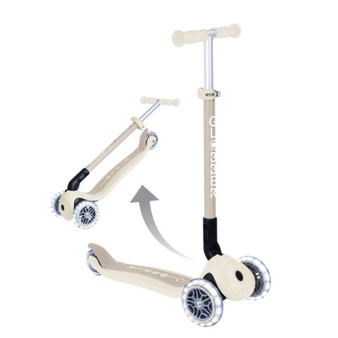 Hulajnoga Globber PRIMO FOLDABLE LIGHTS ECOLOGIC - Coconut (696-566-2) Globber