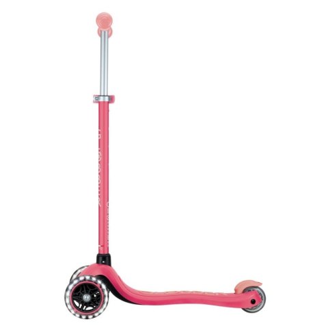 Hulajnoga PRIMO PLUS GLOW LIGHTS - Coral Pink (443-110) Globber