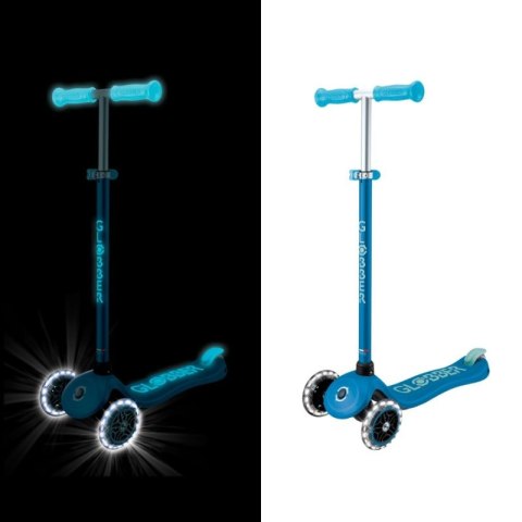 Hulajnoga PRIMO PLUS GLOW LIGHTS - Petrol Blue (443-100) Globber