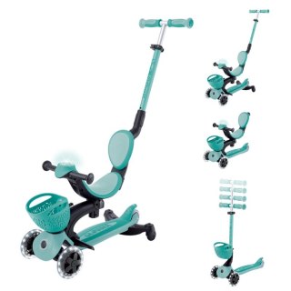 Hulajnoga z siedziskiem jeździk GO•UP BABY 360 LIGHTS (844-210) Globber