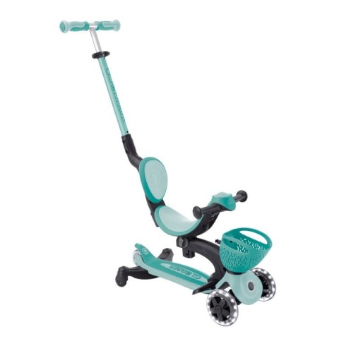 Hulajnoga z siedziskiem jeździk GO•UP BABY 360 LIGHTS (844-210) Globber