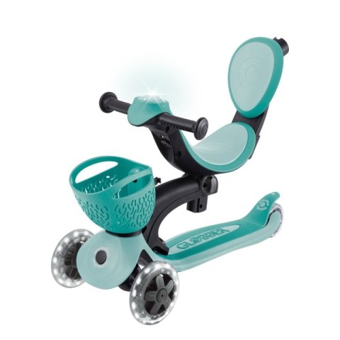 Hulajnoga z siedziskiem jeździk GO•UP BABY 360 LIGHTS (844-210) Globber