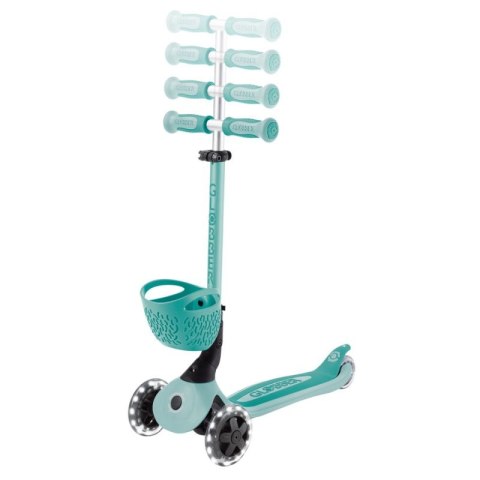 Hulajnoga z siedziskiem jeździk GO•UP BABY 360 LIGHTS (844-210) Globber