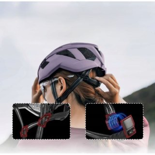 Rockbros kask rowerowy 10110039008 fiol L (58-62) Rockbros