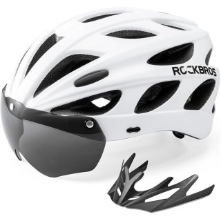 Rockbros kask rowerowy TT-16-W biały (58-61cm) Rockbros