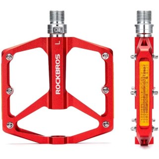 Rockbros pedały rowerowe 37210003003 czerwone Rockbros
