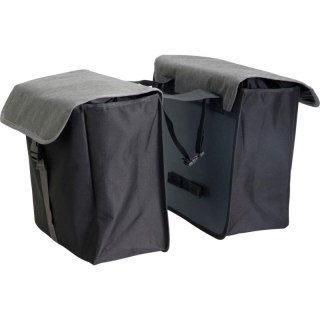 SAKWA TORBA ROWEROWA PODWÓJNA TYLNA NA BAGAŻNIK 40L XQMAX XQMAX