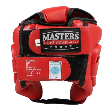 Kask bokserski Masters Ktop-Pu Wako Approved M 02251-02M Masters
