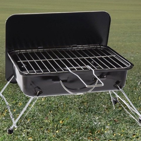 GRILL TURYSTYCZNY RANGER 35x25,5CM CZARNY BBQ LINE