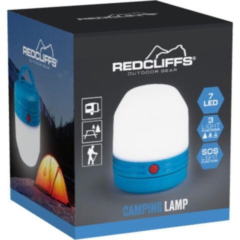 LATARKA LAMPKA TURYSTYCZNA 8x9CM NIEBIESKA REDCLIFFS Redcliffs