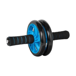 REBEL ACTIVE KÓŁKO PODWÓJNE, ROLLER DO ĆWICZEŃ MIĘŚNI BRZUCHA AB WHEEL AB-2 RBA-3061 Rebel