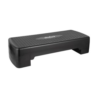 REBEL ACTIVE STEP DO AEROBIKU I ĆWICZEŃ FITNESS, 2 STOPNIE, 68CM, CZARNY RBA-3228-BK Rebel