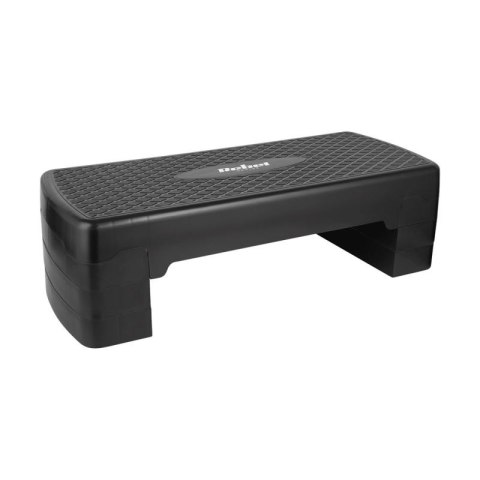 REBEL ACTIVE STEP DO AEROBIKU I ĆWICZEŃ FITNESS, 3 STOPNIE, 68 CM, CZARNY RBA-3227-BK Rebel