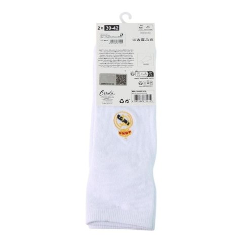 Real Madryt skarpetki 2-pack białe 2900003458 Real Madryt