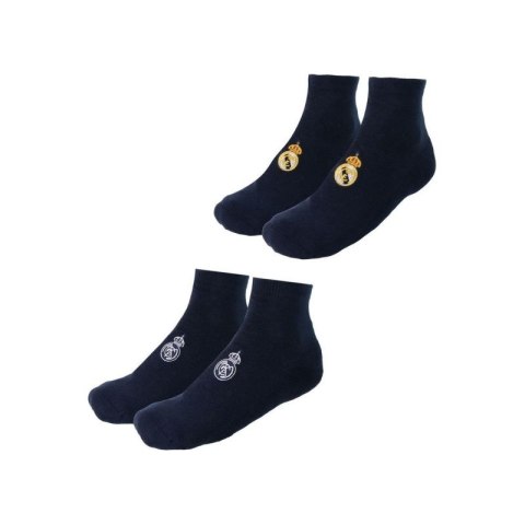 Real Madryt skarpetki 2-pack granatowe 2900003459 Real Madryt