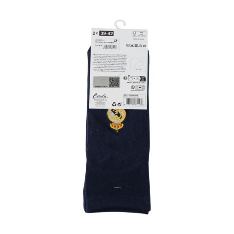 Real Madryt skarpetki 2-pack granatowe 2900003459 Real Madryt