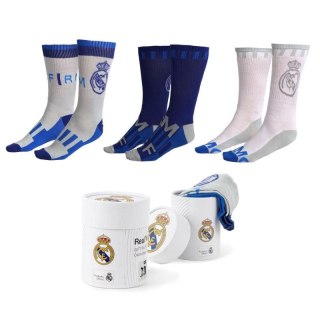Real Madryt skarpetki 3-pack gift box 2900003004 Real Madryt