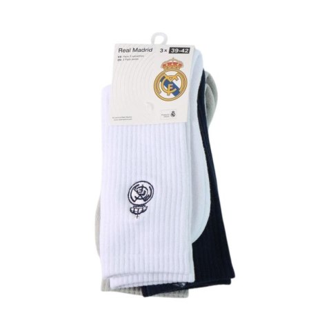 Real Madryt skarpetki wysokie 3-pack 2900003437 Real Madryt