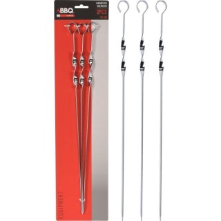 SZPIKULEC DO SZASZŁYKÓW 3SZT DŁ. 45CM BBQ LINE