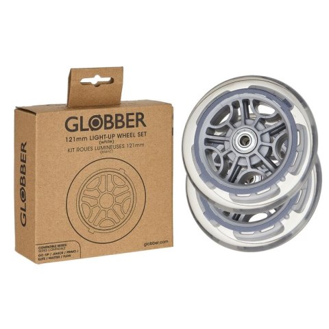 Świecące kółka do hulajnogi 121mm 2szt. (538-003) Globber