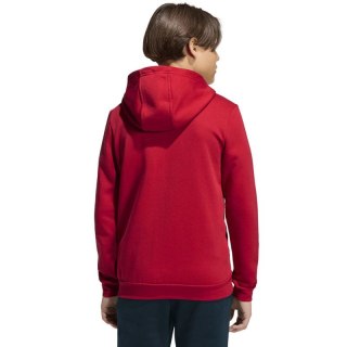 Bluza dla dzieci adidas Entrada 26 Full Zip Hoodie czerwona KH1781 Adidas