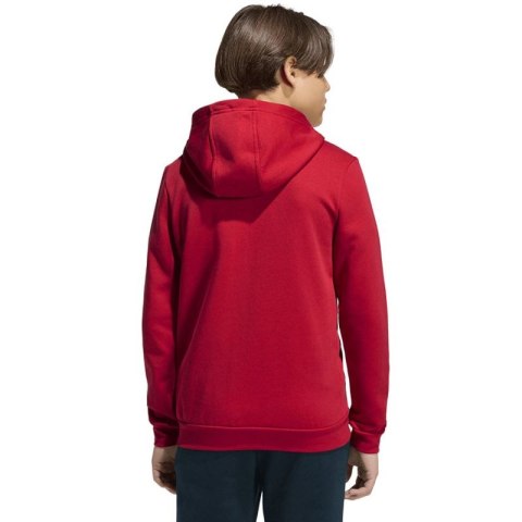 Bluza dla dzieci adidas Entrada 26 Full Zip Hoodie czerwona KH1781 Adidas