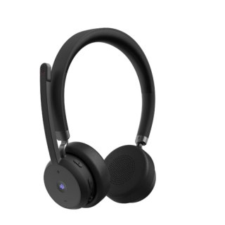 Lenovo Wireless VoIP Headset Zestaw słuchawkowy Bezprzewodowy Opaska na głowę Biuro/centrum telefoniczne Bluetooth Czarny Lenovo