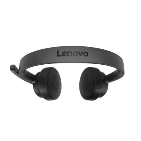 Lenovo Wireless VoIP Headset Zestaw słuchawkowy Bezprzewodowy Opaska na głowę Biuro/centrum telefoniczne Bluetooth Czarny Lenovo
