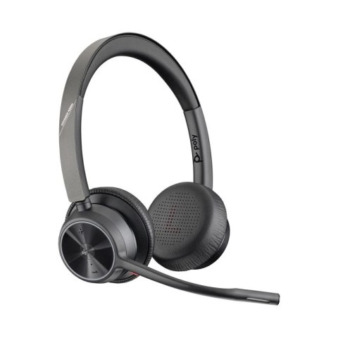 POLY Zestaw słuchawkowy Voyager 4320 z certyfikatem Microsoft Teams USB-C + adapter BT700 Microsoft