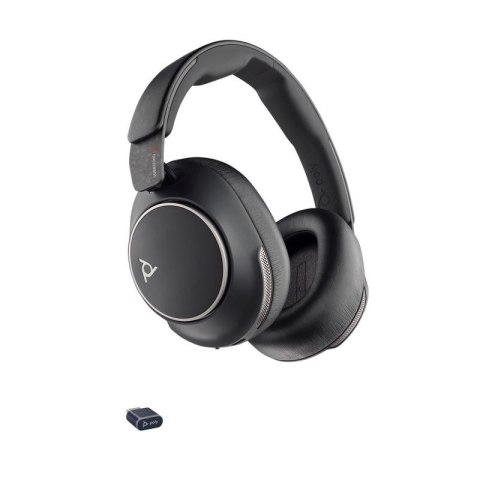 POLY Zestaw słuchawkowy Voyager Surround 80 UC USB-C + przejściówka USB-C/A POLY