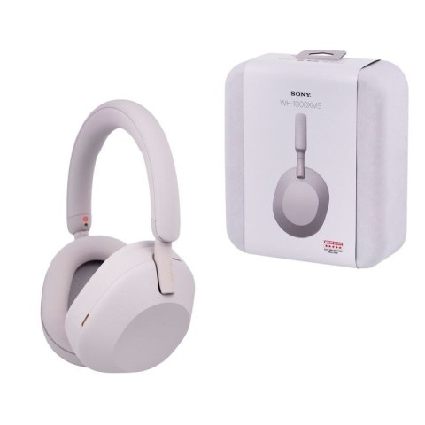 Słuchawki Sony WH-1000XM5 nauszne bluetooth srebrne Sony