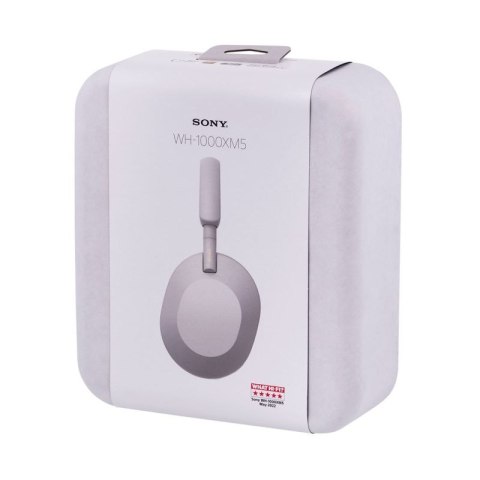 Słuchawki Sony WH-1000XM5 nauszne bluetooth srebrne Sony