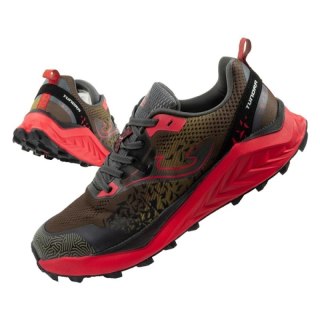 Joma buty męskie do biegania trailowe Tundra terenowe amortyzowane khaki czerwone Joma
