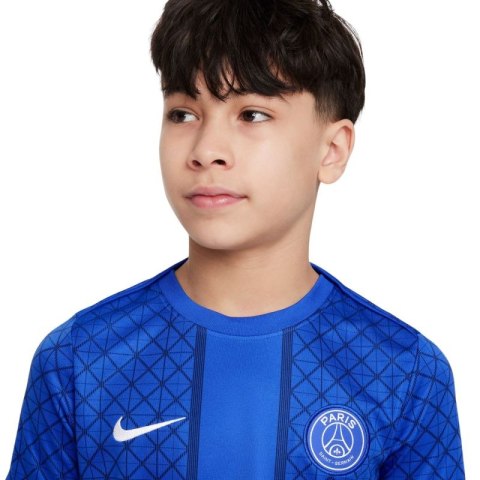 Koszulka dla dzieci Nike PSG Academy Pro Home niebieska HJ8074 406 Nike