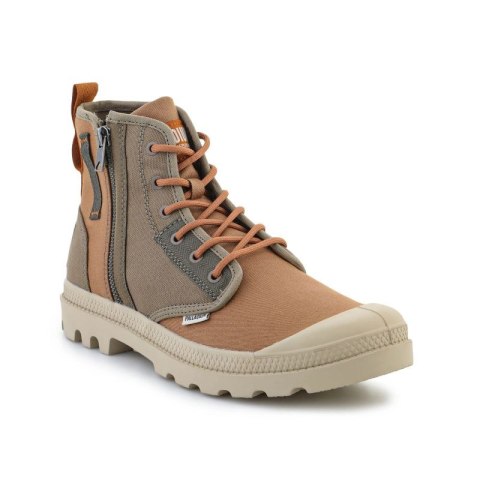 Palladium Men's Pampa Detroit Zip SU 04612-961-M Dusky Green/Brown Palladium