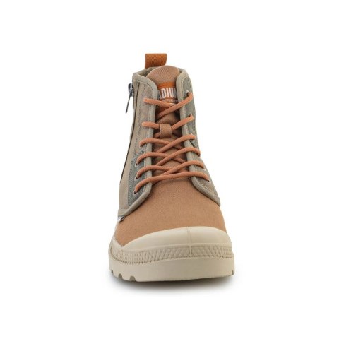 Palladium Men's Pampa Detroit Zip SU 04612-961-M Dusky Green/Brown Palladium