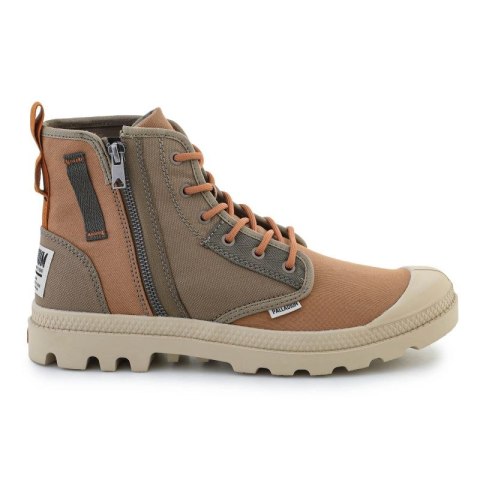 Palladium Men's Pampa Detroit Zip SU 04612-961-M Dusky Green/Brown Palladium