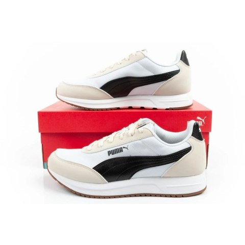 Puma buty sportowe sneakersy męskie R78 Lightwind komfortowe modne beżowe białe Puma